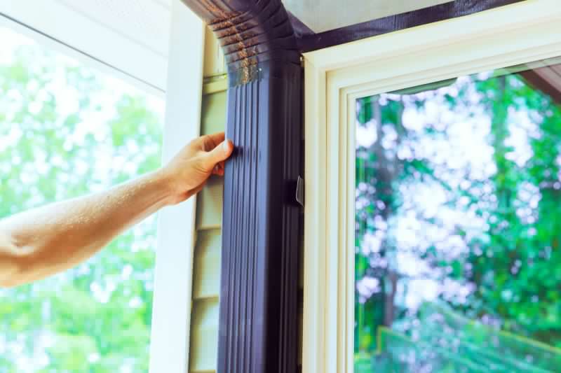 Barn Downspout Repair